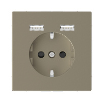 Розетка компьютерная USBx2 Schneider Electric Merten D-Life MTN2366-6033