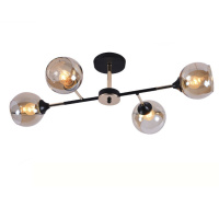 Потолочная люстра Seven Fires Linda SF3301/4C-MBK-GD