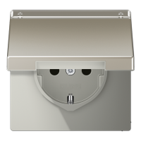 Розетка штепсельная Schuko Jung ES1520NAKL