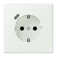 Розетка 2K+З USB Typ C Jung LC1520-18C210