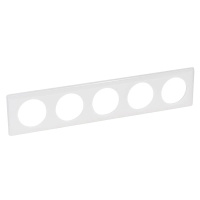 Рамка 5-постовая Legrand Celiane белый глянец 066630