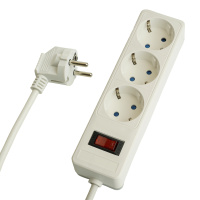 Сетевой фильтр 3-местный с/з Stekker Optima HM20-31-05 50088