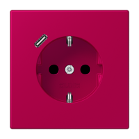 Розетка 2K+З USB Typ C Jung LC1520-18C230