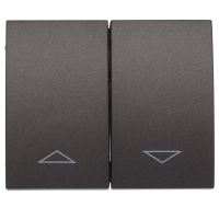 Лицевая панель Legrand Galea Life выключателя жалюзи темная бронза 771214