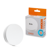 Светодиодная лампа WOLTA 6Вт 6500K GX53 матовая 25W75R6GX53
