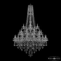 Подвесная люстра Bohemia Ivele Crystal 1415/20+10+5/400/h-182/3d Ni