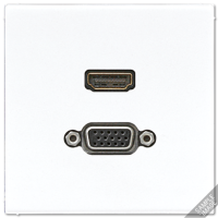 Розетка HDMI/VGA Jung MALS1173