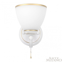 Бра Arte Milano 342837/1W WT+G