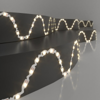 Светодиодная лента Elektrostandard гибкая 12V 6W 60 Led S 2835 P20 теплый белый 4690389166990 a052852