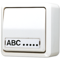 Выключатель для накладного монтажа Jung 606ANAWW