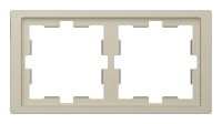 Рамка 2 поста Schneider Electric MERTEN D-LIFE, сахара