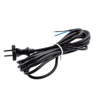 Шнур сетевой с вилкой Эра UX-2x0,75-3m-B Б0048685