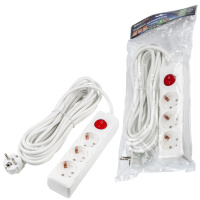 Удлинитель бытовой Uniel Ultra S-GCU3-7B WHITE UL-00010019
