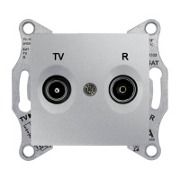 Розетка TV/R проходная Schneider Electric Sedna 8dB SDN3301360