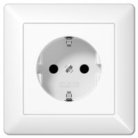 Розетка штепсельная Schuko Jung AS1520NWW