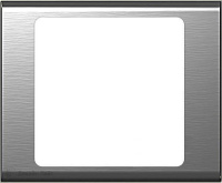 Рамка 2х5-модульная Legrand Celiane фактурная сталь 069107
