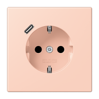 Розетка 2K+З USB Typ C Jung LC1520-18C234