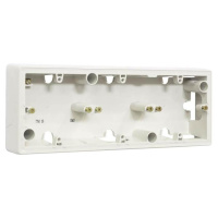 Коробка накладного монтажа 3-постовая Legrand Galea Valena белая 776183