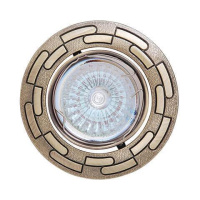 Встраиваемый светильник Horoz Zambak HL798 золото 015-014-0050 (HL798GOLD) HRZ00000585