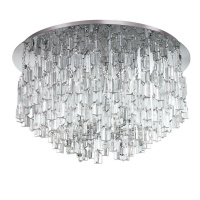 Потолочная люстра Ideal Lux Majestic PL10 Trasparente 113562