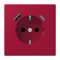 Розетка 2K+З USB Typ AC Jung LC1520-15CA229