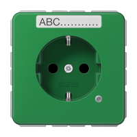 Розетка Schuko с индикатором режима работы Jung CD1520BFNAKOGN