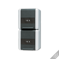 Розетка Schuko Jung 8220KINAW