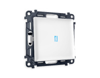 Комплект механизма 1-кл выключателя с подсветкой Ambrella Volt Alfa MA122020