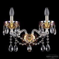 Бра Bohemia Ivele Crystal 5413B/2/165 G Shampan/M-1H