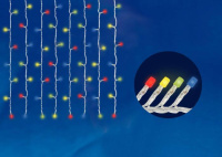 Светодиодная гирлянда (UL-00006421) Uniel занавес 220V разноцветный ULD-C1510-160/DTA Multi IP20