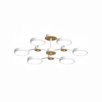 Люстра на штанге LED4U L3216-730 WH