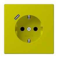 Розетка 2K+З USB Typ C Jung LC1520-18C249