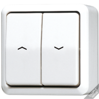 Выключатель для жалюзи Jung 609VA