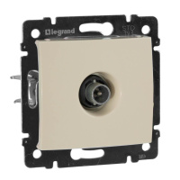 Розетка TV проходная Legrand Valena слоновая кость 774331