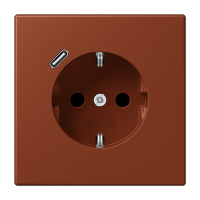 Розетка 2K+З USB Typ C Jung LC1520-18C247