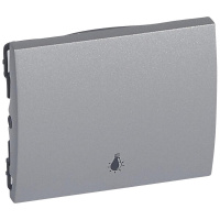 Лицевая панель Legrand Galea Life выключателя Лампа алюминий 771344