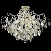 Потолочная люстра Crystal Lux ESMIRALDA PL9 SILVER