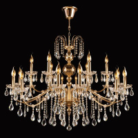Подвесная люстра Eurosvet 3600/18 золото Strotskis