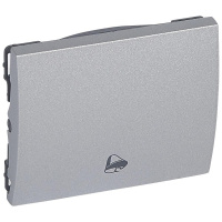 Лицевая панель Legrand Galea Life выключателя Звонок алюминий 771346