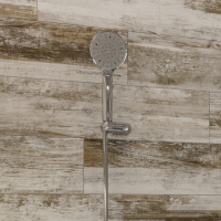 Душевой гарнитур STWORKI Дублин HFDB91100 хром с лейкой на настенном держателе