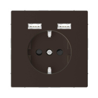 Розетка компьютерная USBx2 Schneider Electric Merten D-Life MTN2366-6052