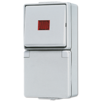 Розетка штепсельная Schuko Jung 676KOW