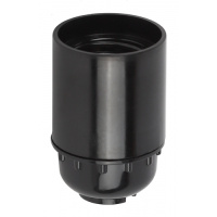 Патрон Эра Е27 бакелит, черный Б0044085