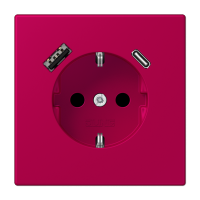 Розетка 2K+З USB Typ AC Jung LC1520-15CA230