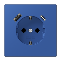 Розетка 2K+З USB Typ AC Jung LC1520-15CA253