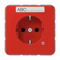 Розетка Schuko с индикатором режима работы Jung CD1520BFNAKORT