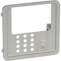 Лицевая панель Legrand Celiane центрального блока управления системой термоконтроля титановая 068544