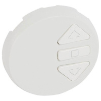 Лицевая панель Legrand Celiane механизма управления жалюзи IOBL белая 068179