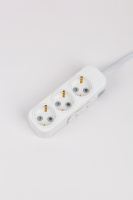 Удлинитель с/з 3вх с защитными шторками ELBI Myra 527-010202-311