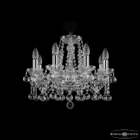 Подвесная люстра Bohemia Ivele Crystal 1413/8/165 Ni Balls